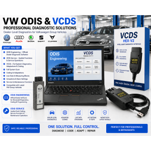 VW Group ODIS & VCDS Kit VAS6154 + VCDS Adapter Laptop FULL SETUP