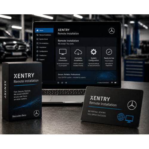 Xentry Cars & Vans / Trucks & Buses  —  Remote Installation Service